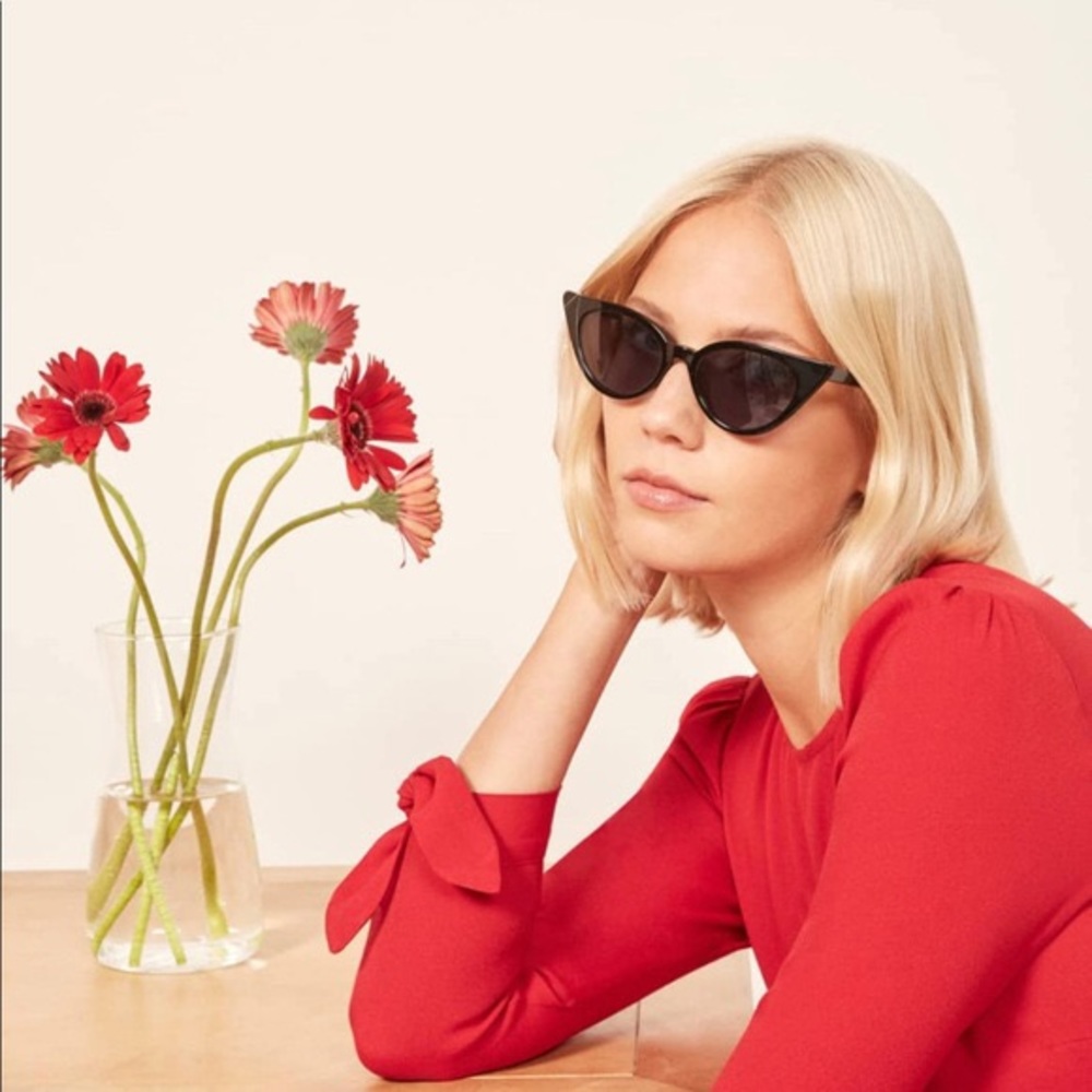 Reformation patty pattie sunglasses